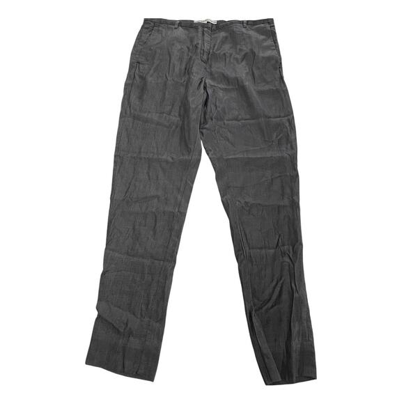 & Other Stories Pants Womens 38 Medium Slim Leg Ankle Trousers Career Business - Picture 1 of 8